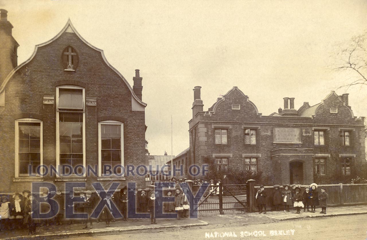 PCD_1402 National School, Bexley 1906 Bexley Borough PhotosBexley
