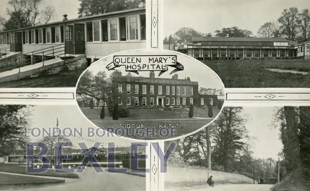 PCD_1639 Queen Mary's Hospital, Sidcup, Kent c.1930 Bexley Borough PhotosBexley Borough Photos