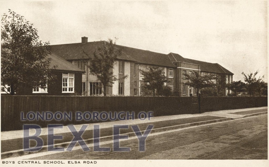 PCD_1465 Boys Central School, Elsa Road c.1930 Bexley Borough